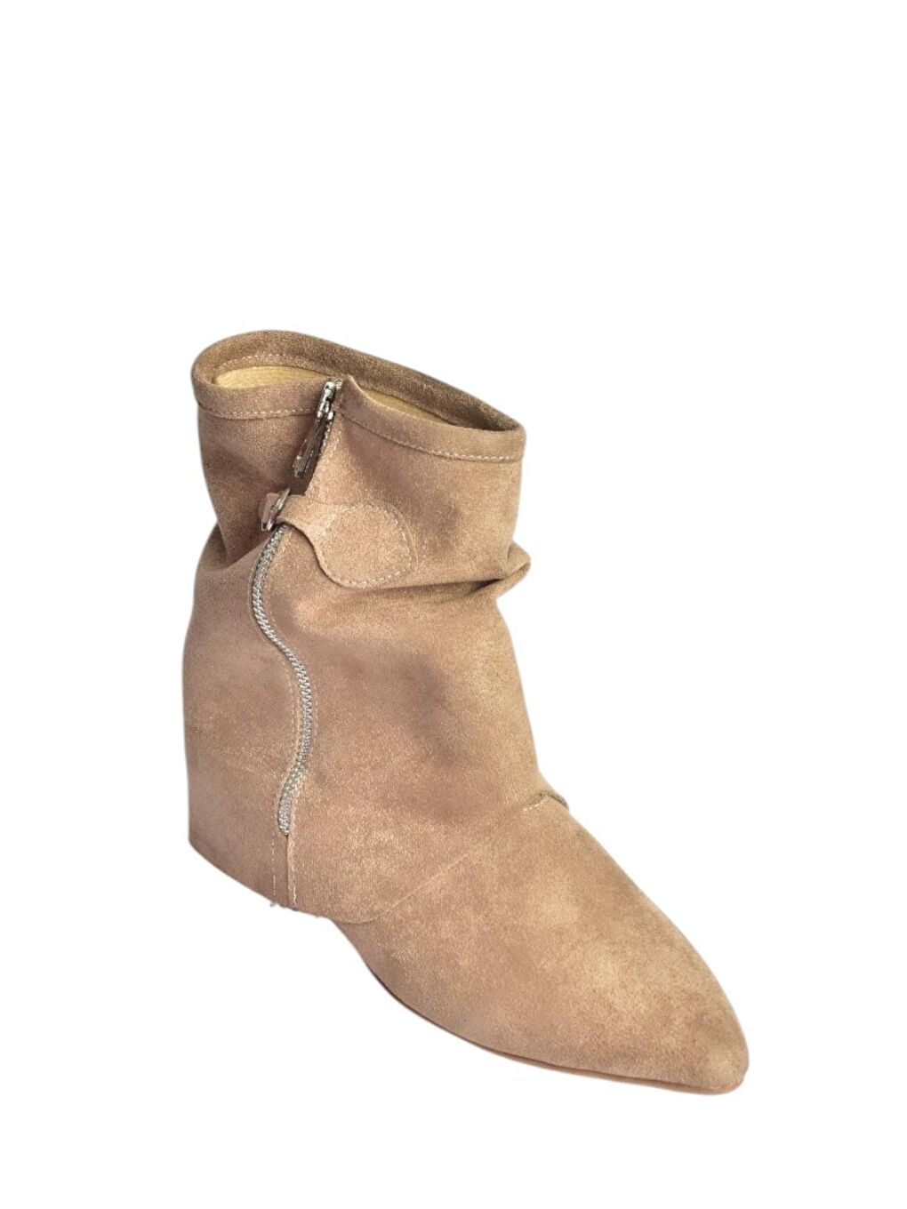Bej Vizon Kadın Bot V380518102-5