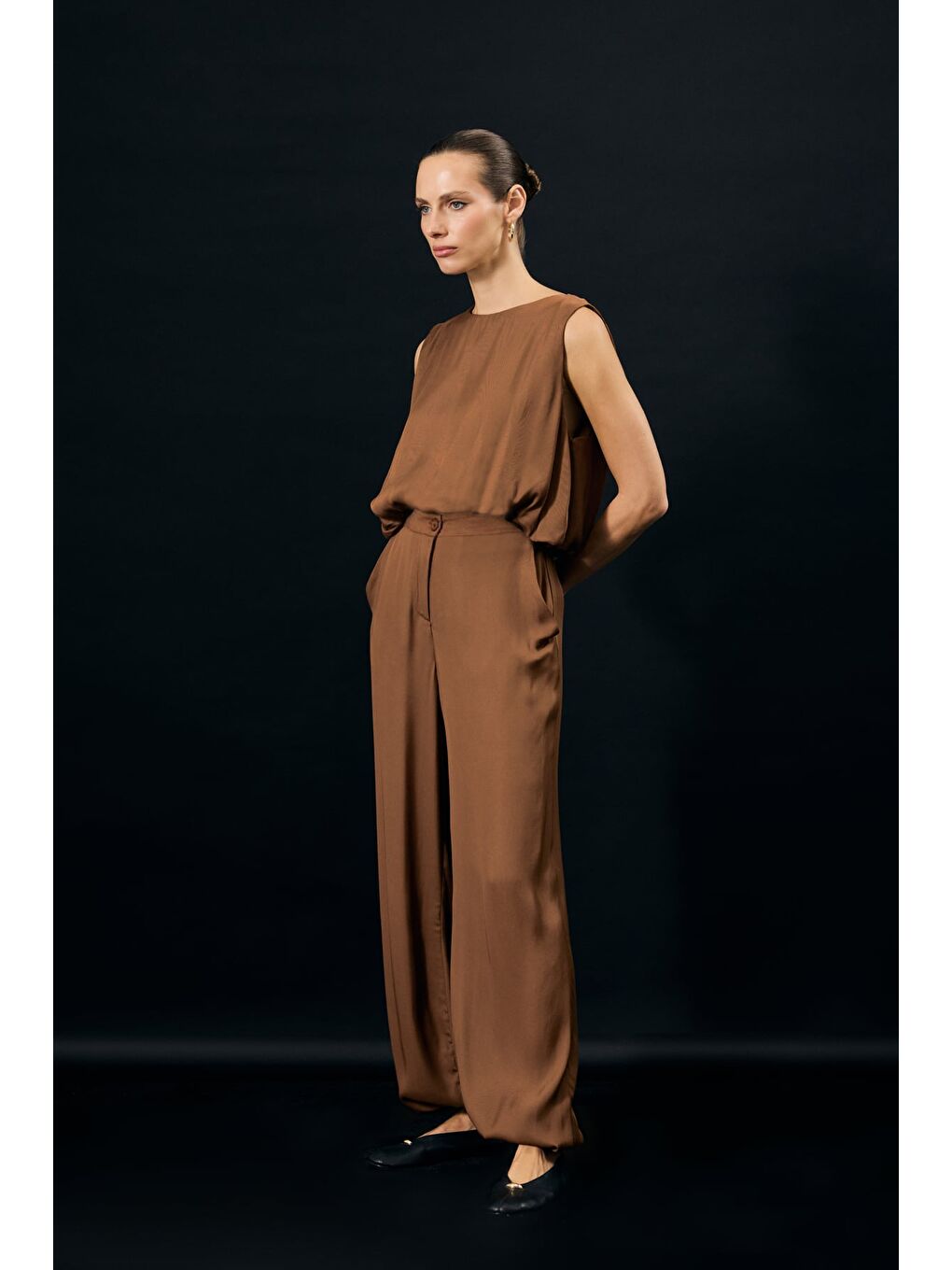 Kahverengi Colin Pantolon - Kahve