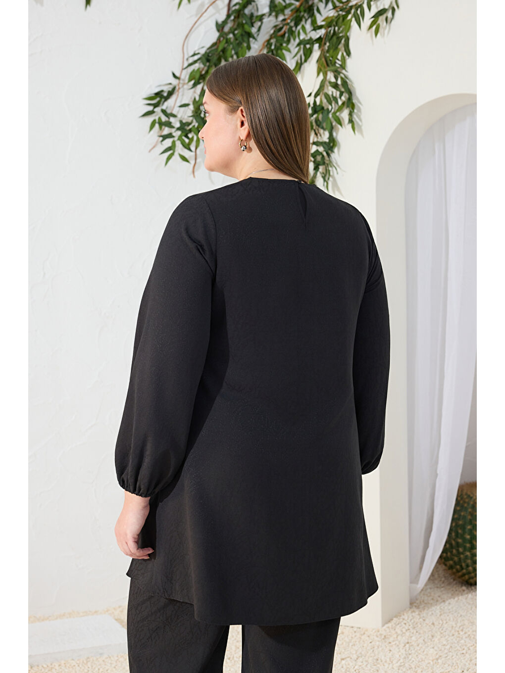 Siyah Minik Jakarlı Takım-5