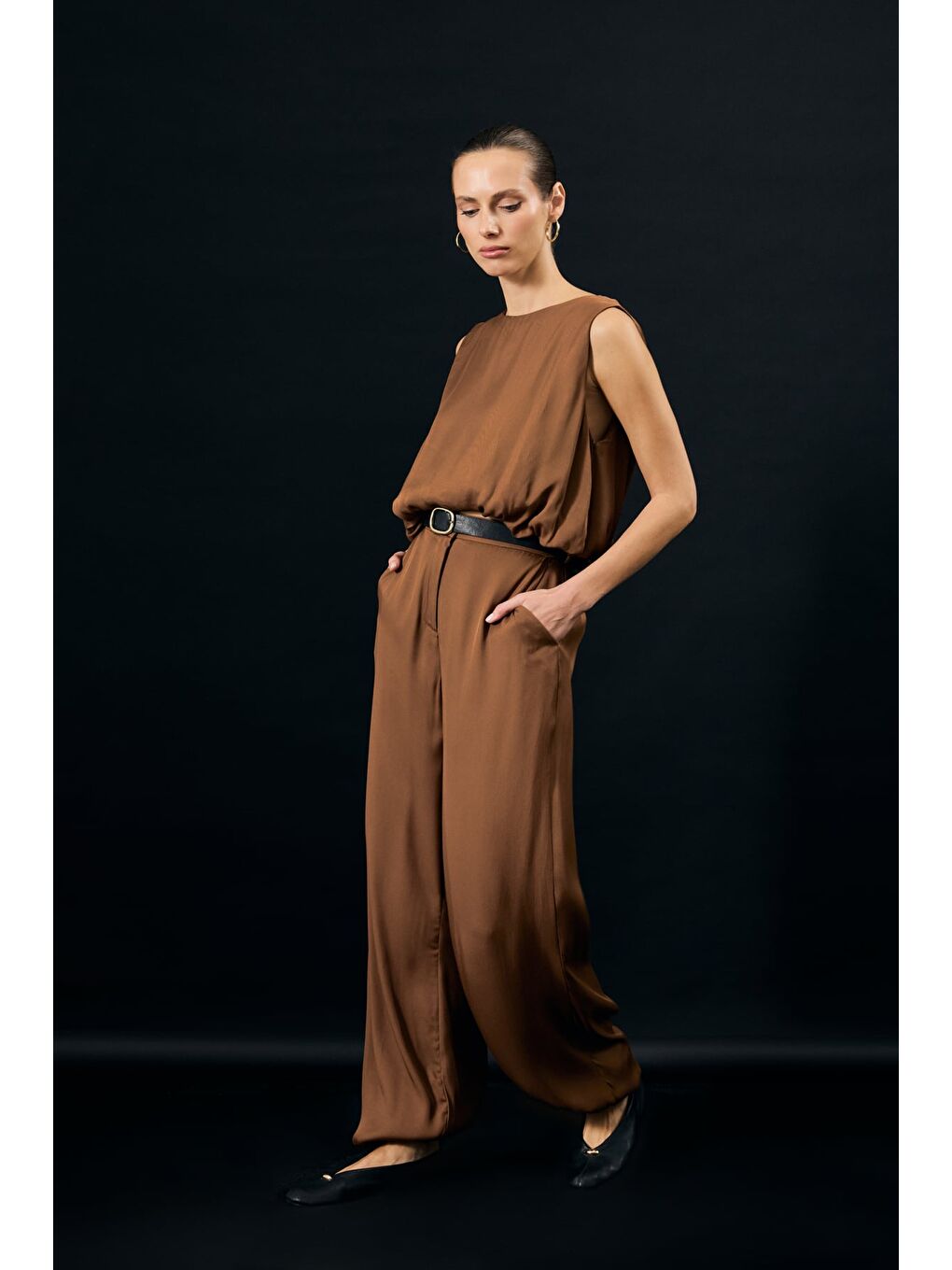 Kahverengi Colin Pantolon - Kahve-3