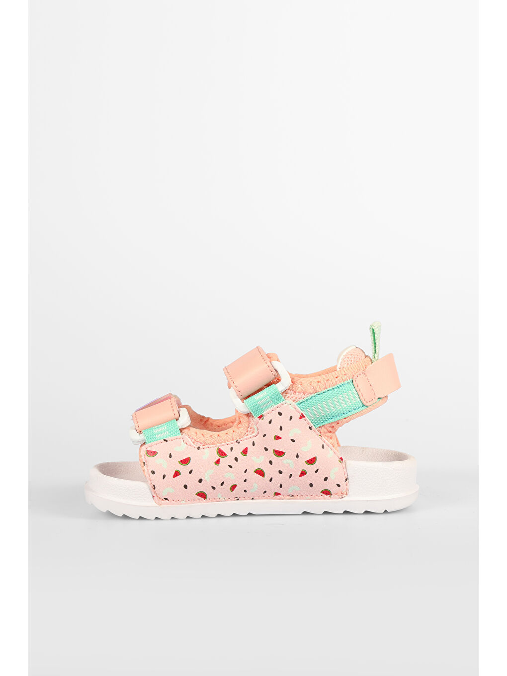 Pembe İnkagi Hafif Kız Okul Öncesi Pudra Sandalet-1