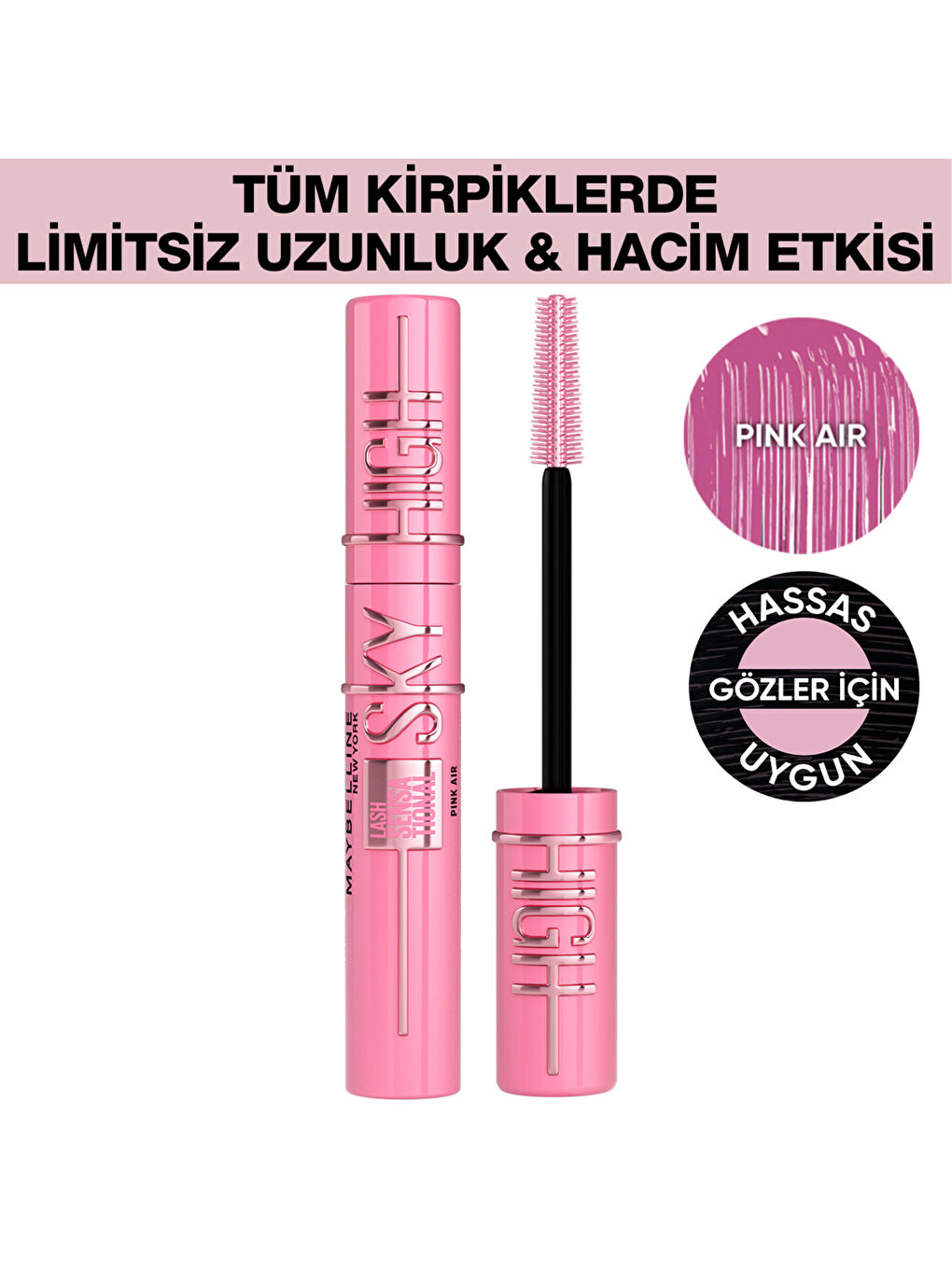 Lash Sensational Sky High Pink Air Maskara