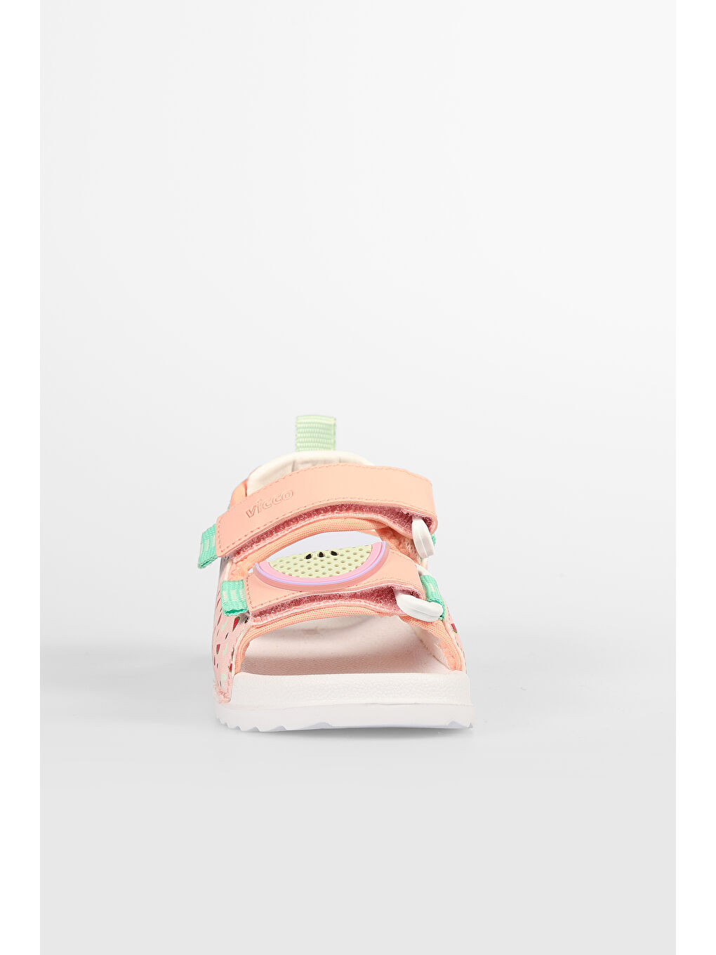 Pembe İnkagi Hafif Kız Okul Öncesi Pudra Sandalet-2