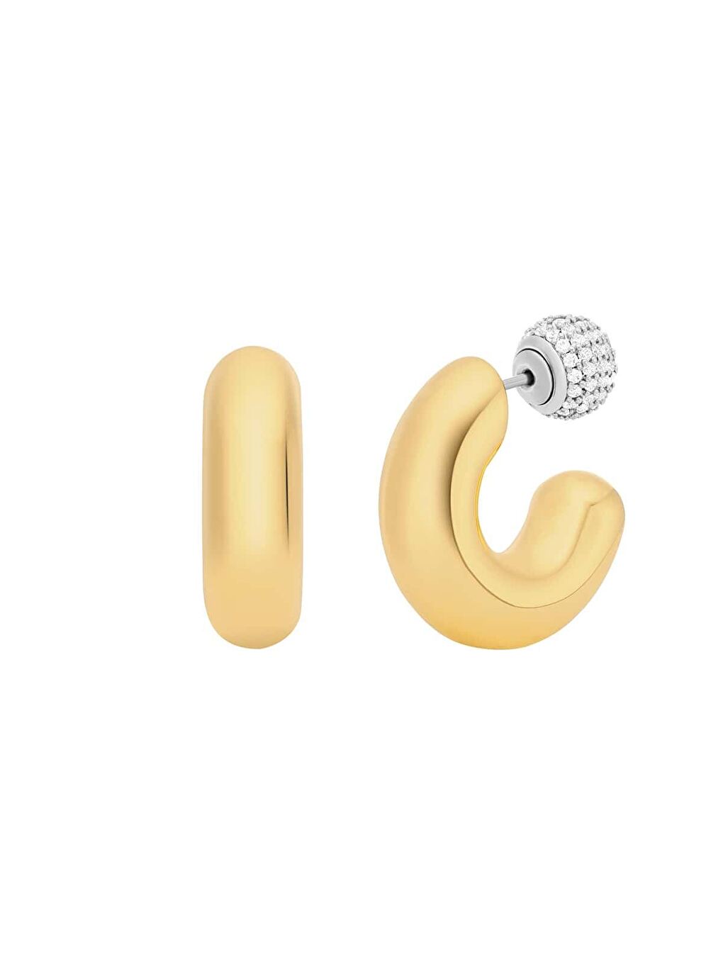 Sarı MKJ8510-931 Kadın Küpe