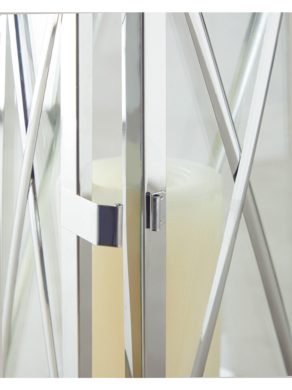 Gri Carly Metal Fener Silver-2