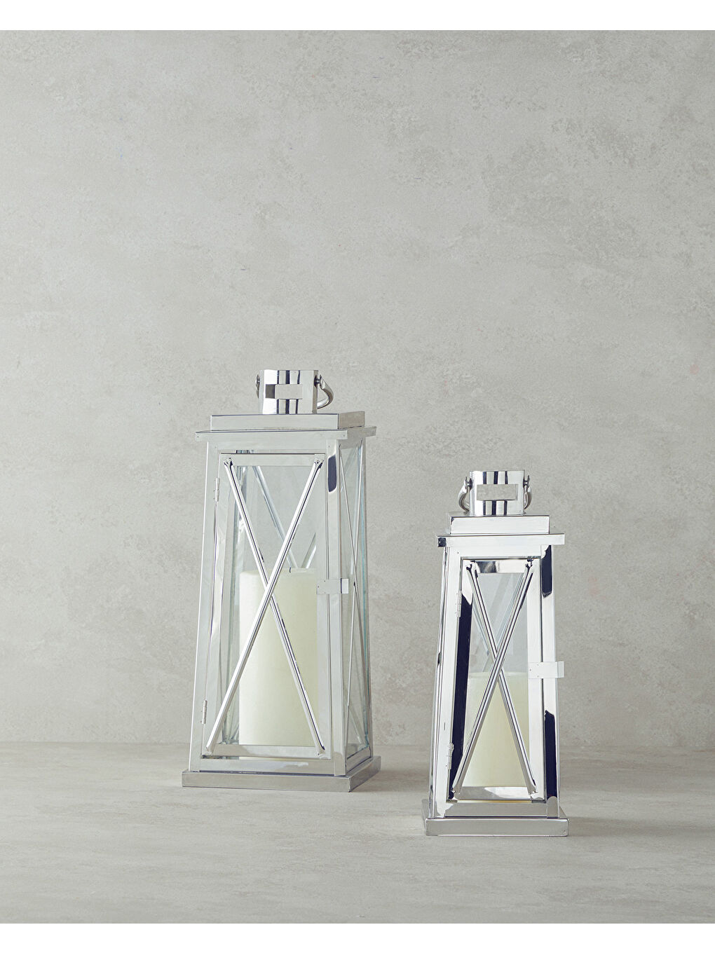 Gri Carly Metal Fener Silver-3