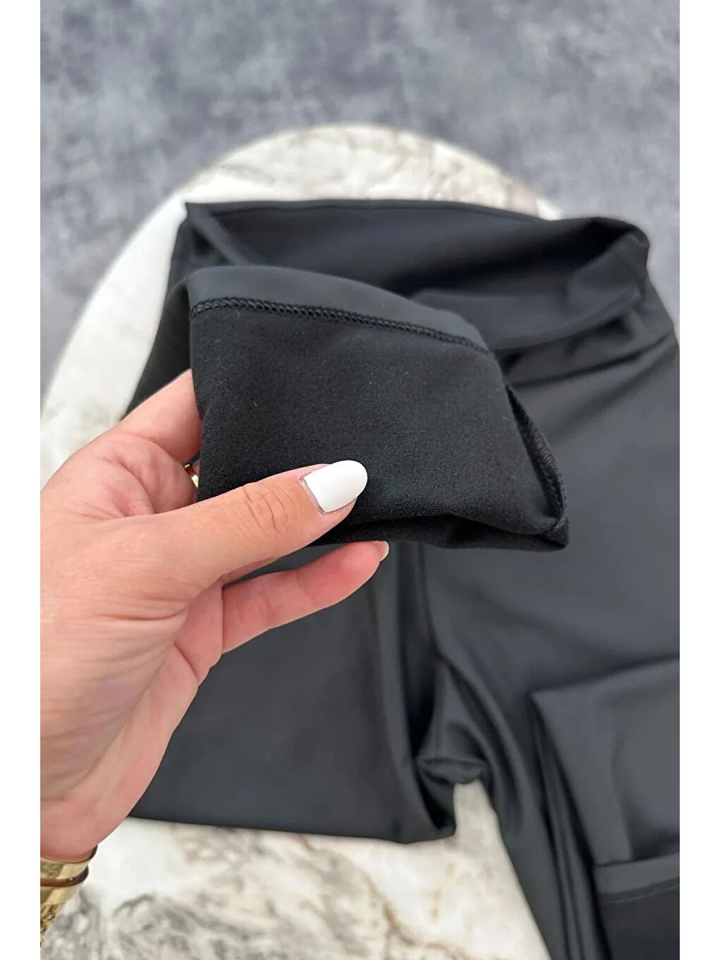 Deri Tayt D1 Siyah - 26726-2