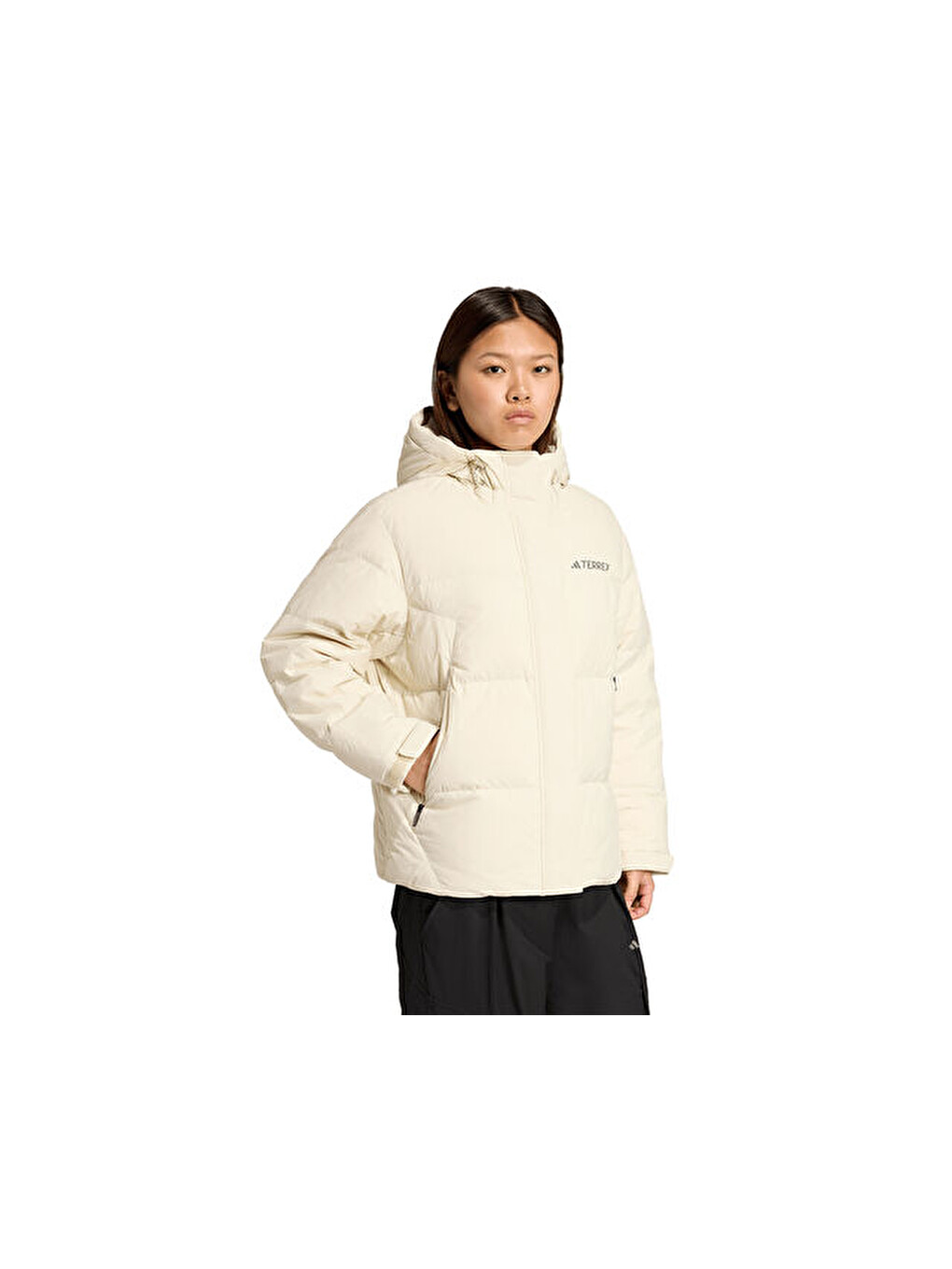 Terrex Mt W Cw Goose J Kadın Outdoor Ceket Jv8724 Gri-2