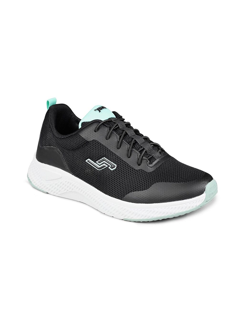 Jump Siyah-Yeşil 27360 Siyah - Mint Yeşili Kadın Sneaker Günlük Spor Ayakkabı - 5