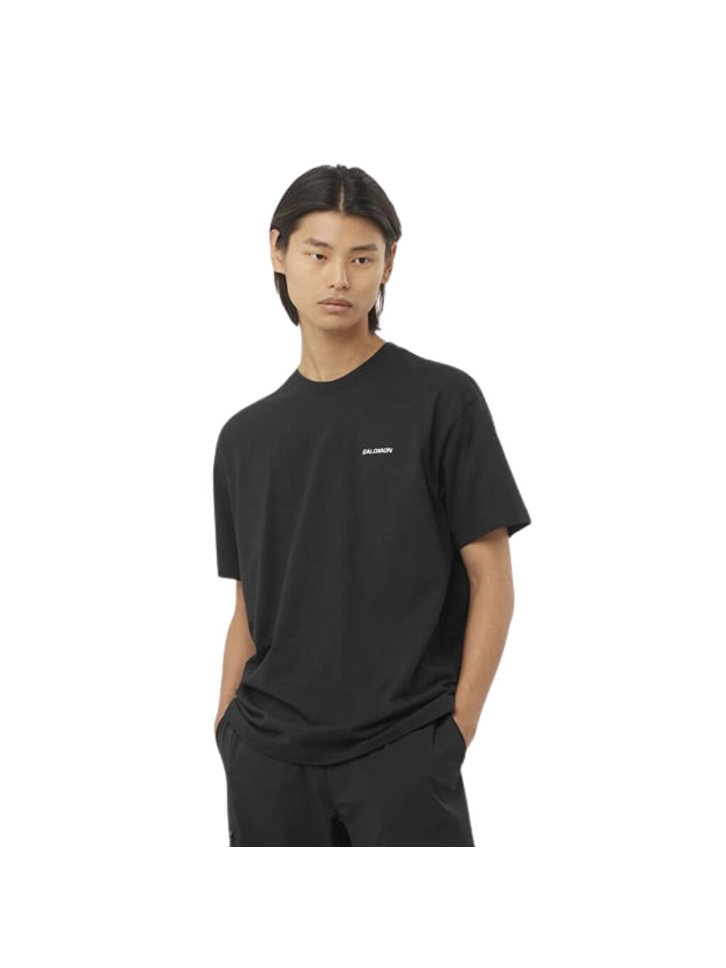 Chest Logo Rx Erkek Siyah Tişört