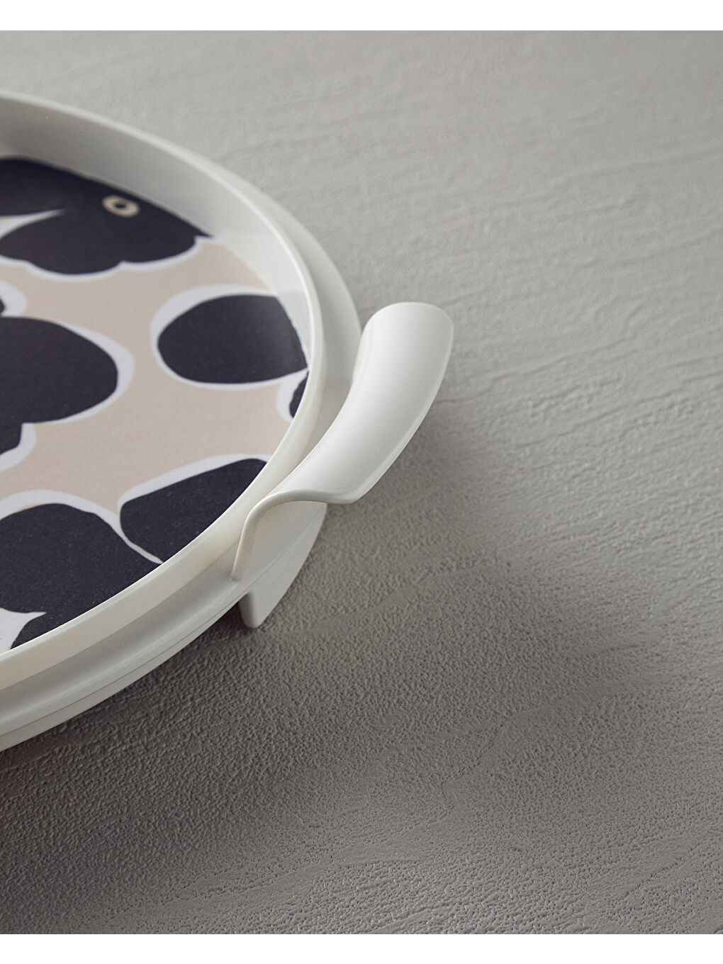 Boheme Melamin Kek Fanusu Siyah-3