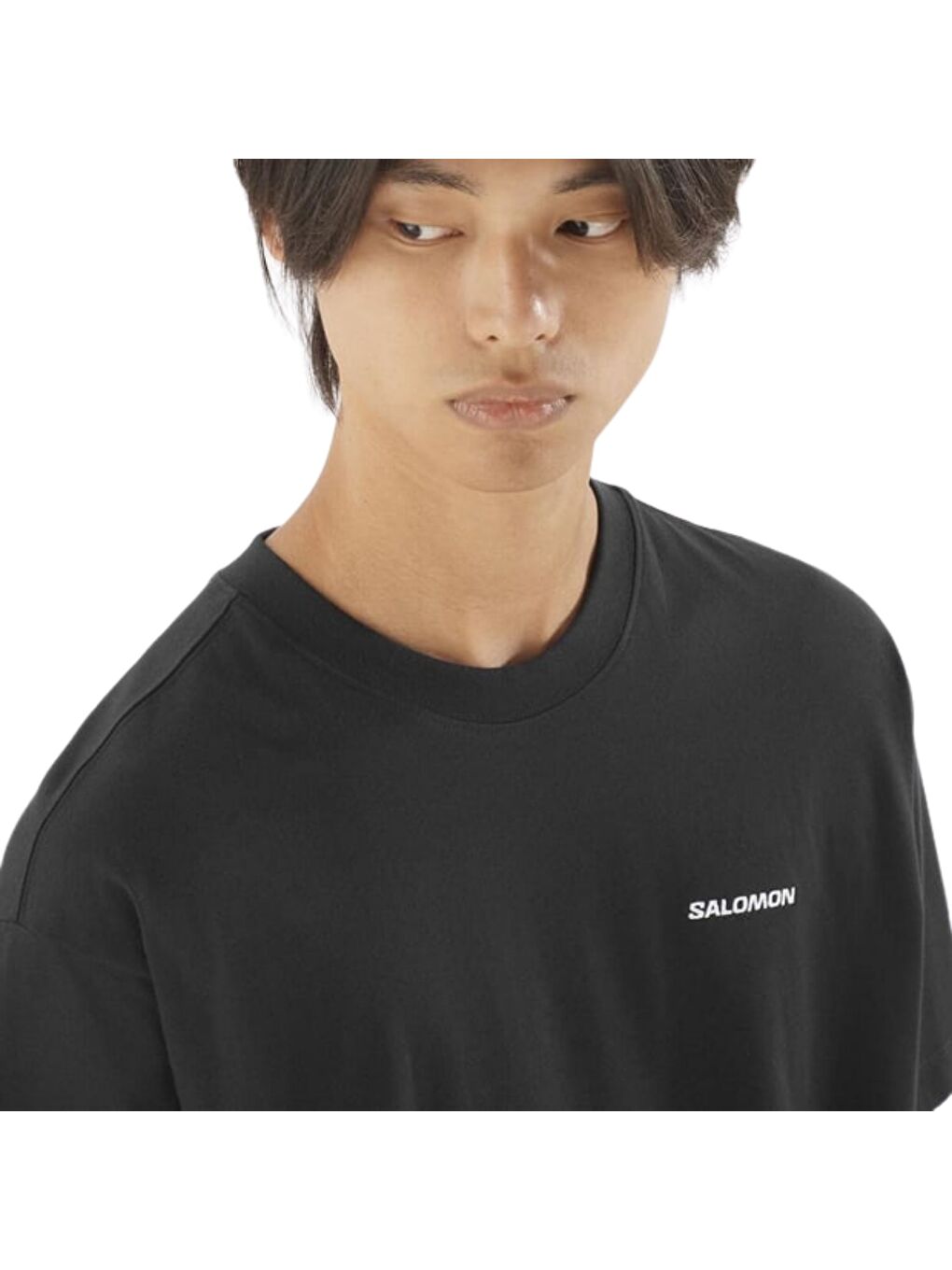 Chest Logo Rx Erkek Siyah Tişört-1