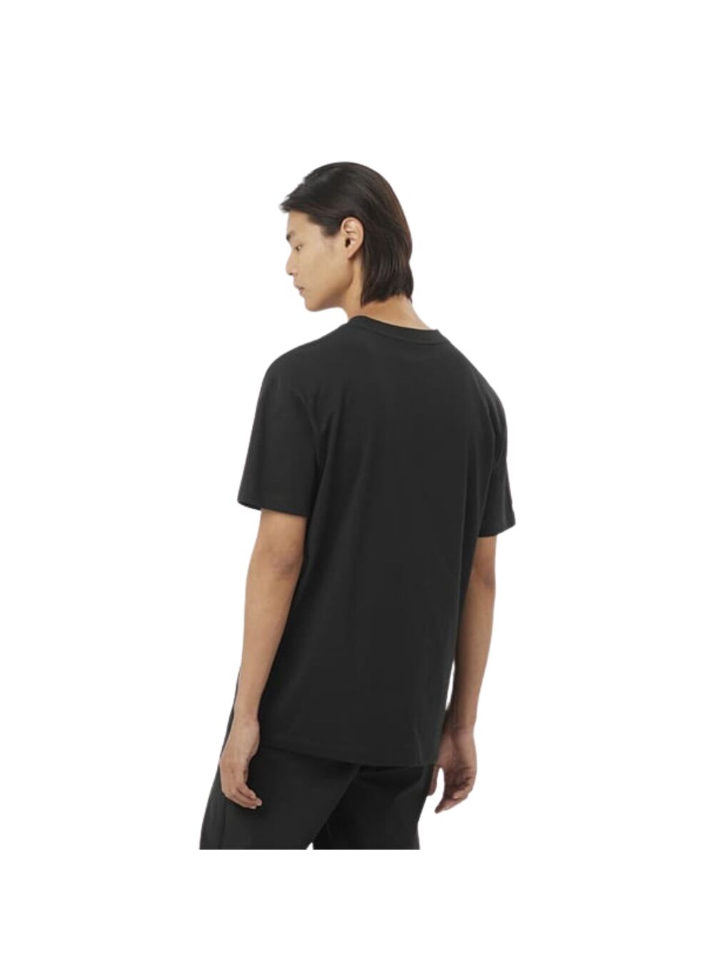 Chest Logo Rx Erkek Siyah Tişört-3