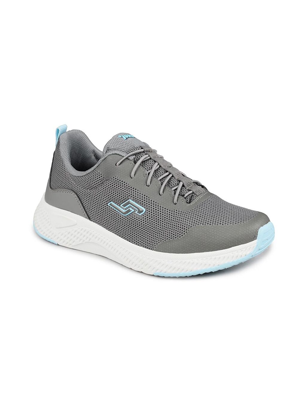 Jump Gri-Mavi 27360 Gri - Bebe Mavi Kadın Sneaker Günlük Spor Ayakkabı - 5