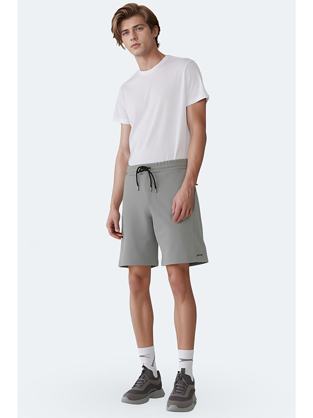 Turkuaz VILTE I Erkek Cepli Su Yeşili Şort-1