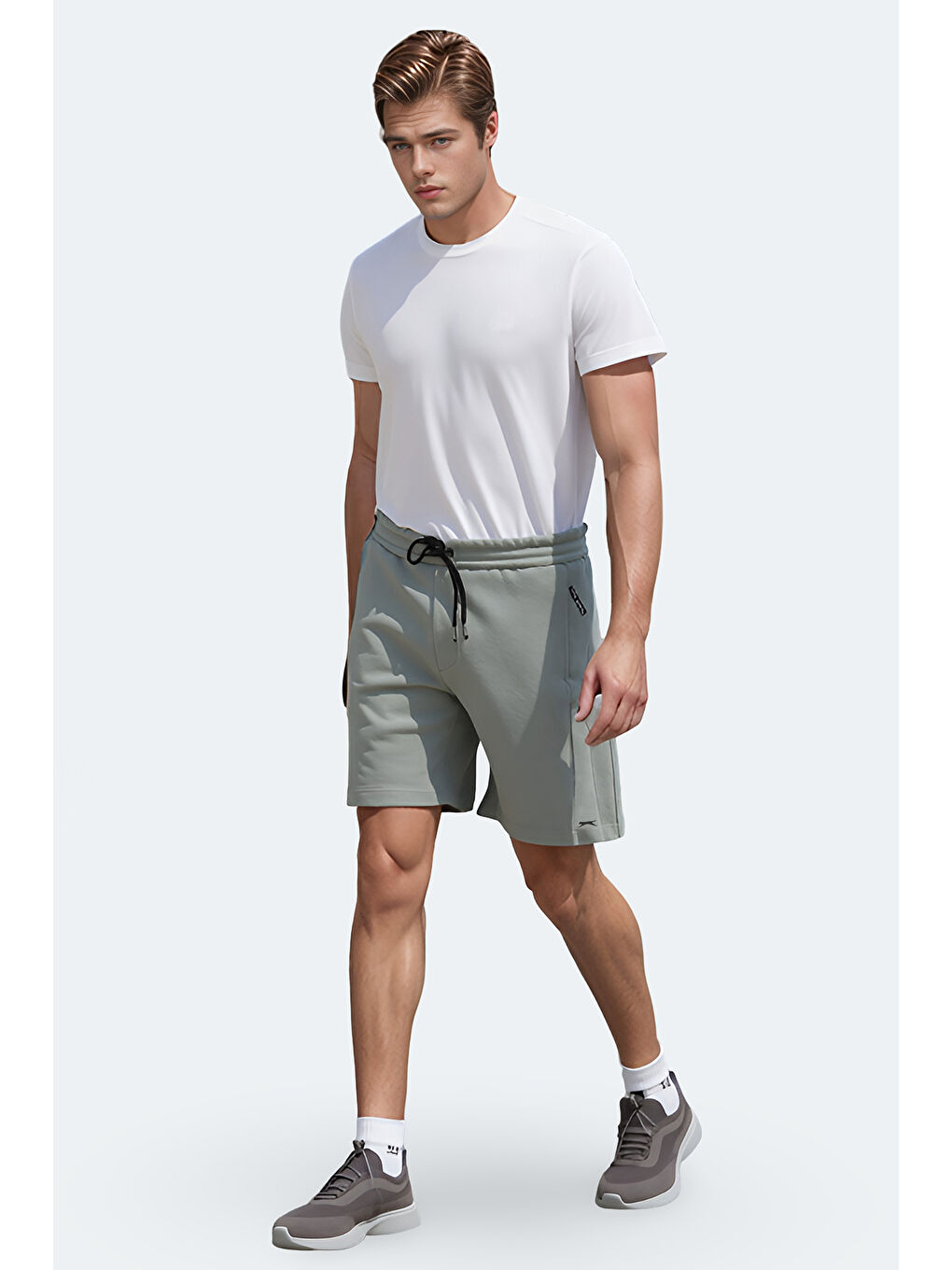 Turkuaz VILTE I Erkek Cepli Su Yeşili Şort-2