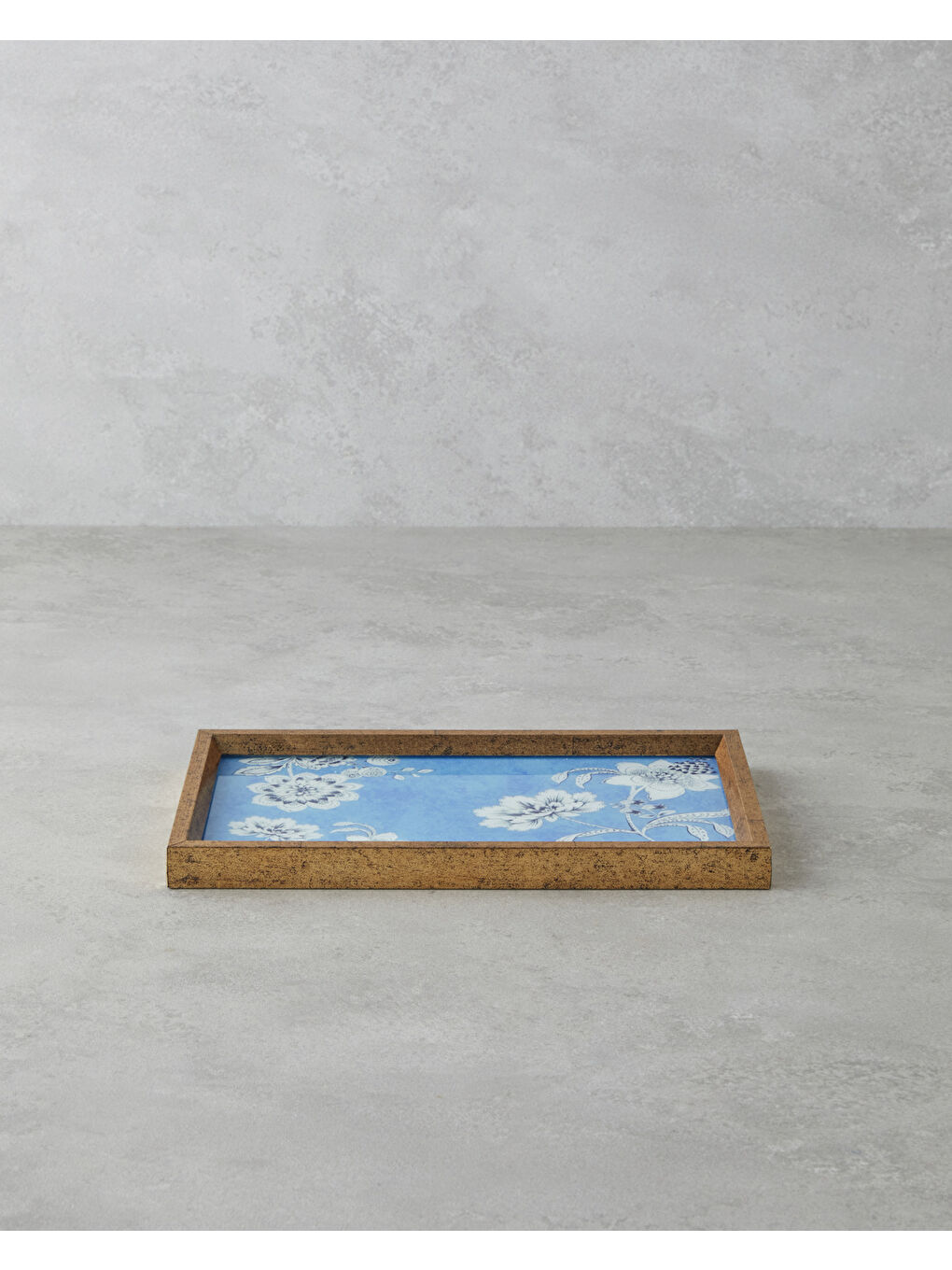 Rasphberry Dekoratif Tepsi 16x26 cm Mavi-1