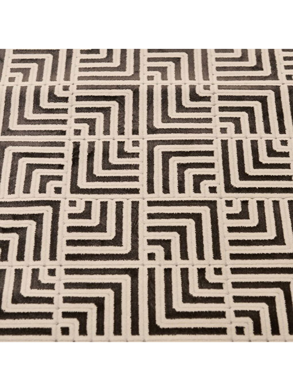 Evidea Soft Vulga Halı - Antrasit - 80x150 cm - 1