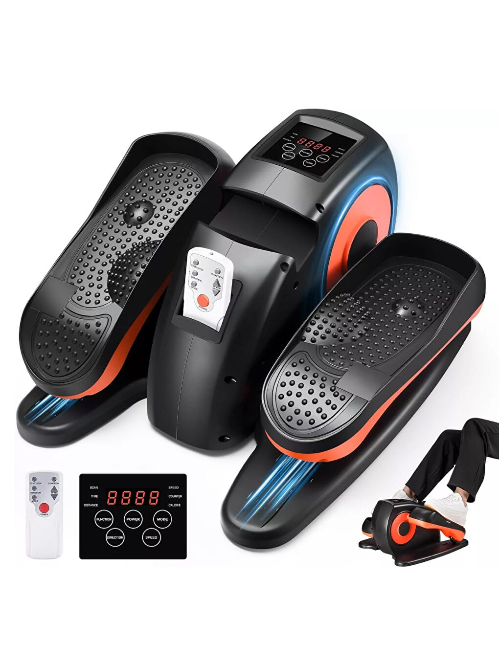 Karışık Eliptik Kondisyon Bisikleti - Oturak Kondisyon Bisikleti - Diz Dostu Egzersiz Bisikleti