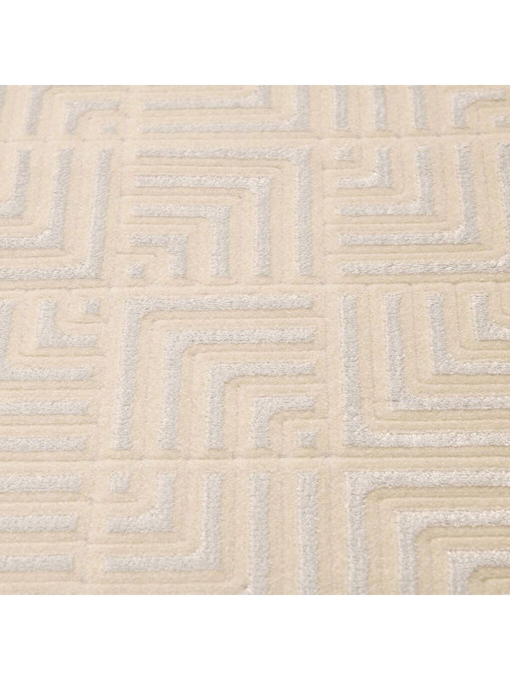 Soft Asera Halı - Ekru - 80x150 cm-1