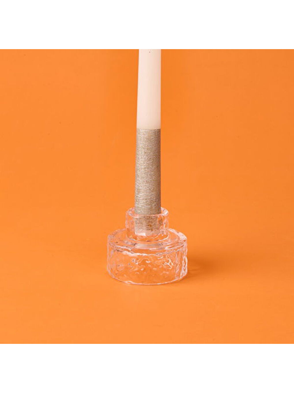 Renksiz Glore Cam Mumluk - Şeffaf - 5x6 cm-3