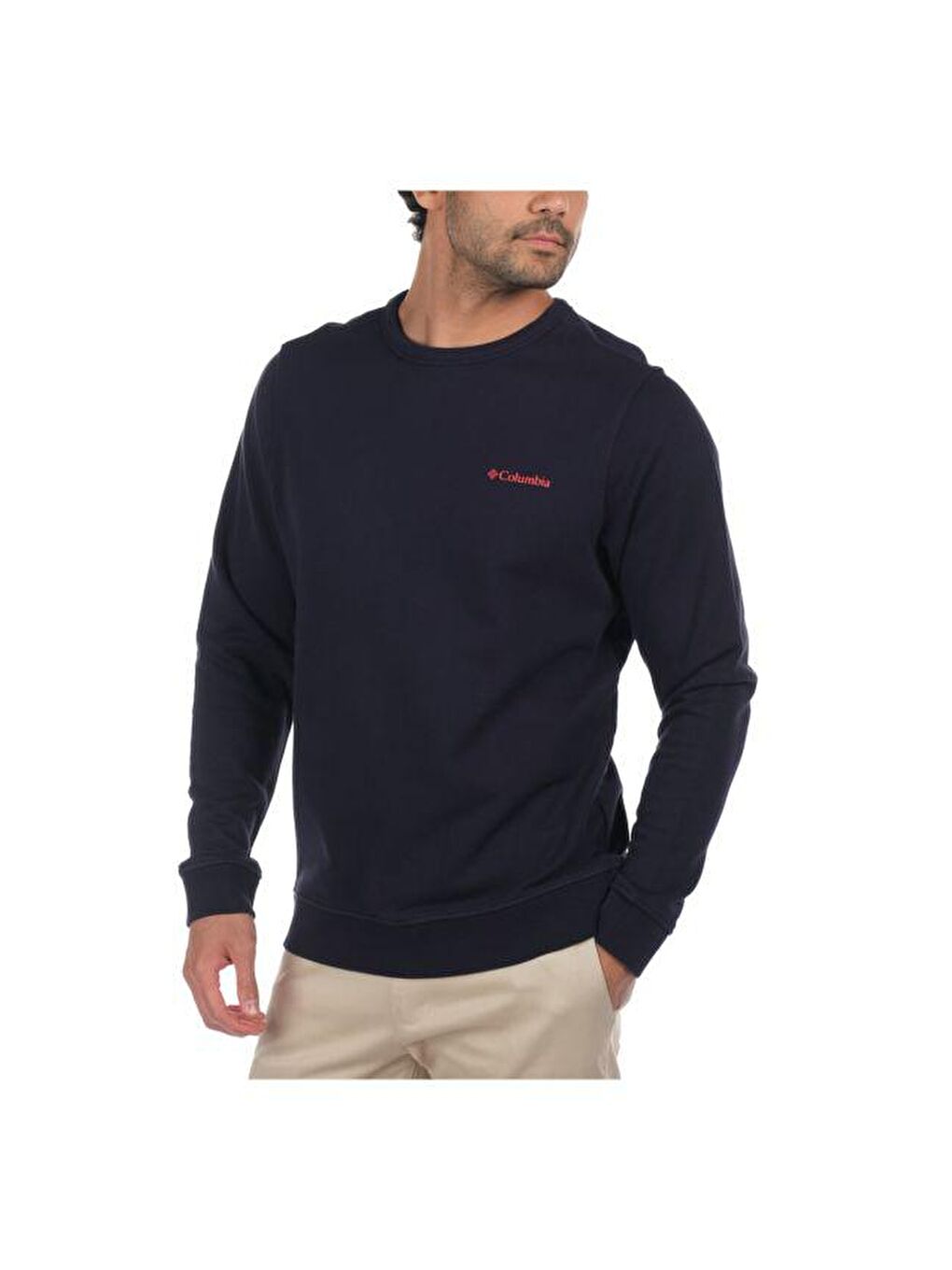 Columbia M CSC Basic Crew Erkek Lacivert Sweatshirt CS0204-472