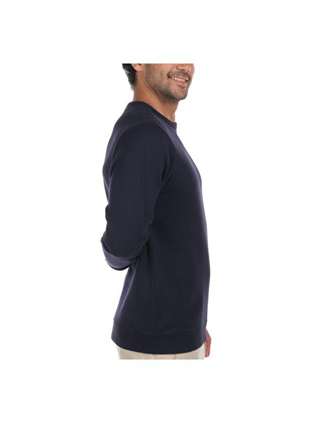 Columbia M CSC Basic Crew Erkek Lacivert Sweatshirt CS0204-472 - 2