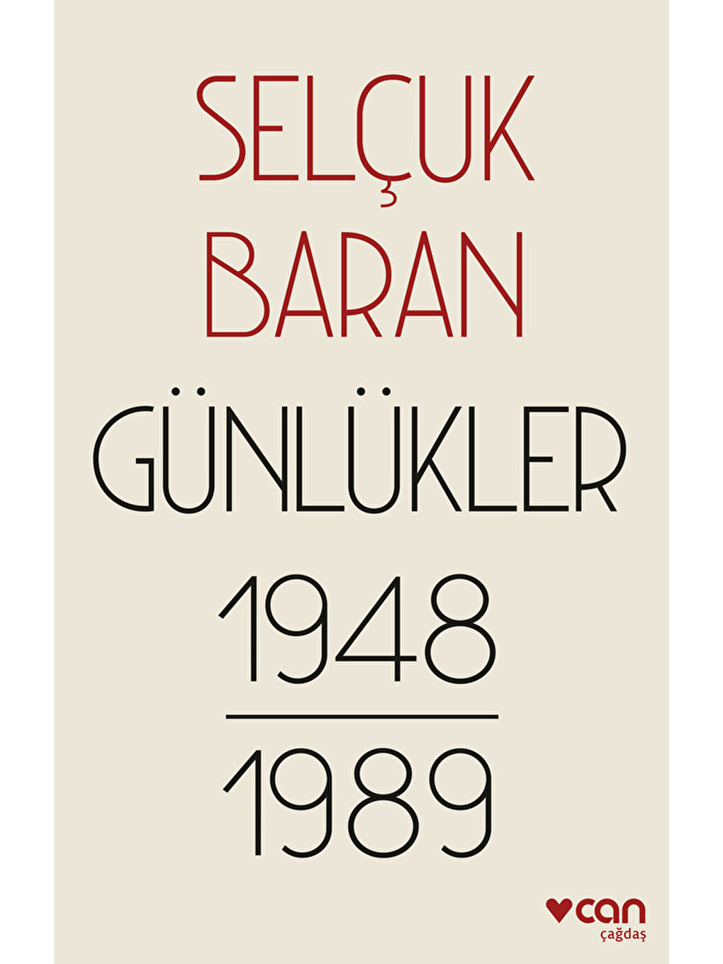 Can Yayınları Günlükler (1948-1989)