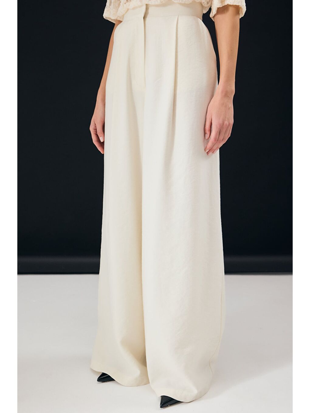 Bej Dina Pantolon - Taş-5