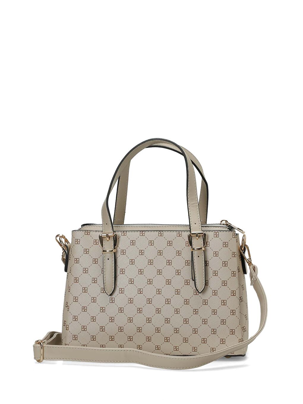 Sarı MNG MINI BOLMELI EL 6FX DORE Kadın El Çantası-2