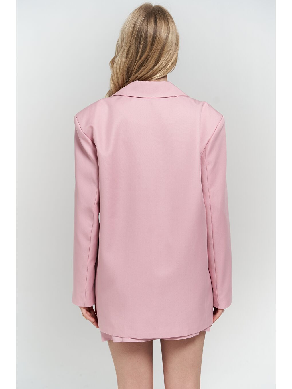 Clara Pembe Blazer-3