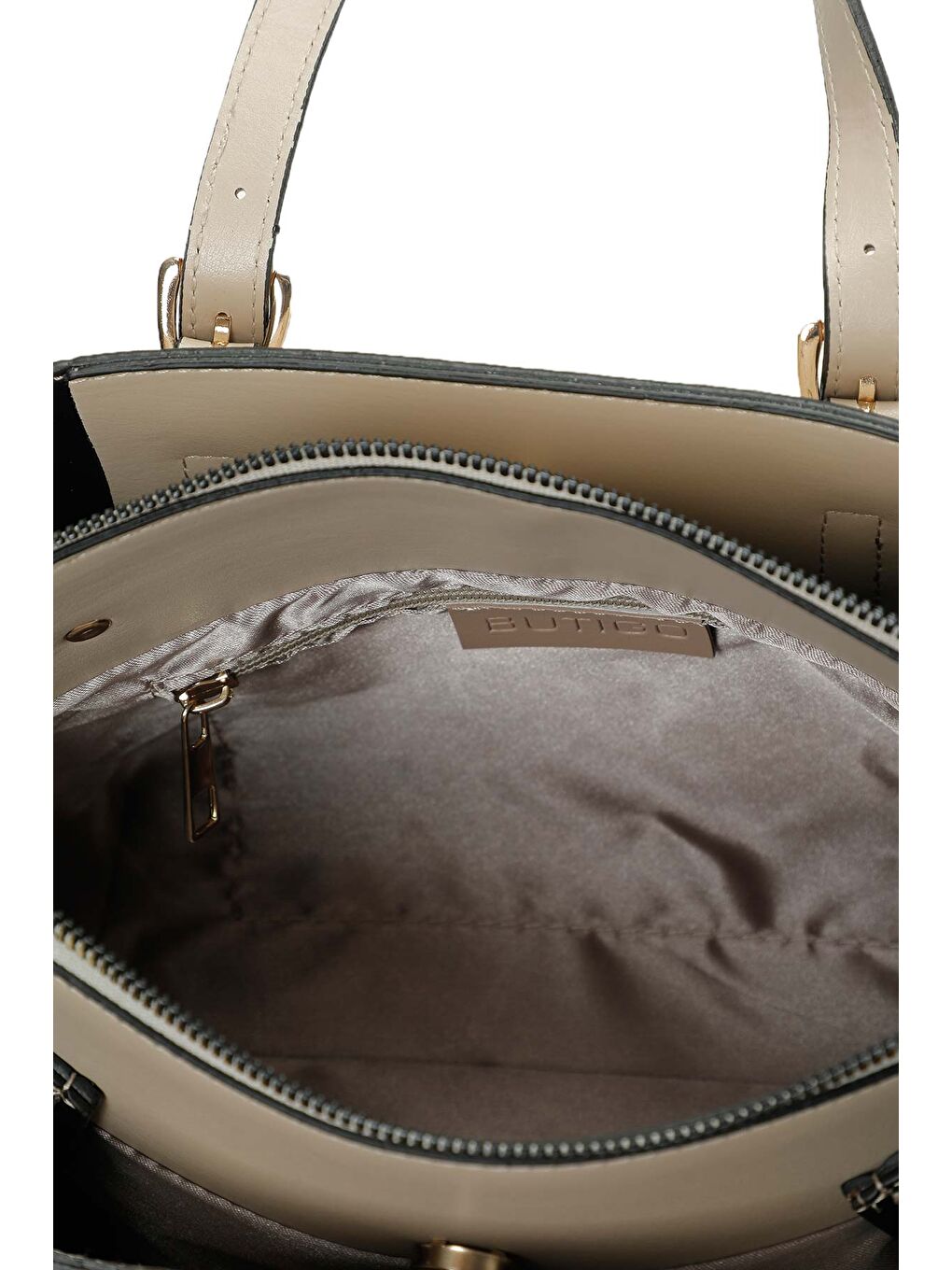 Sarı MNG MINI BOLMELI EL 6FX DORE Kadın El Çantası-3