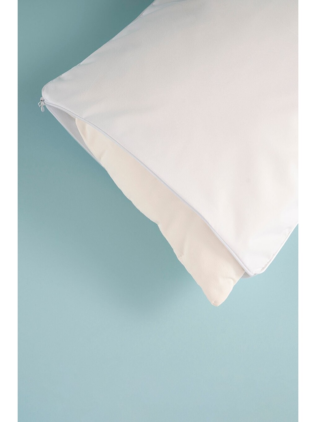 Beyaz Protecta Micra Aqua Comfort Sıvı Geçirmez 2'li Bebek Yastık Alezi 35x45 Cm-1