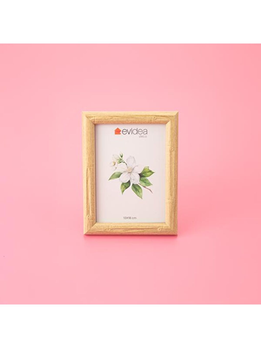 Deco Natürel Çerçeve - Açık Kahverengi - 13x18 cm-1