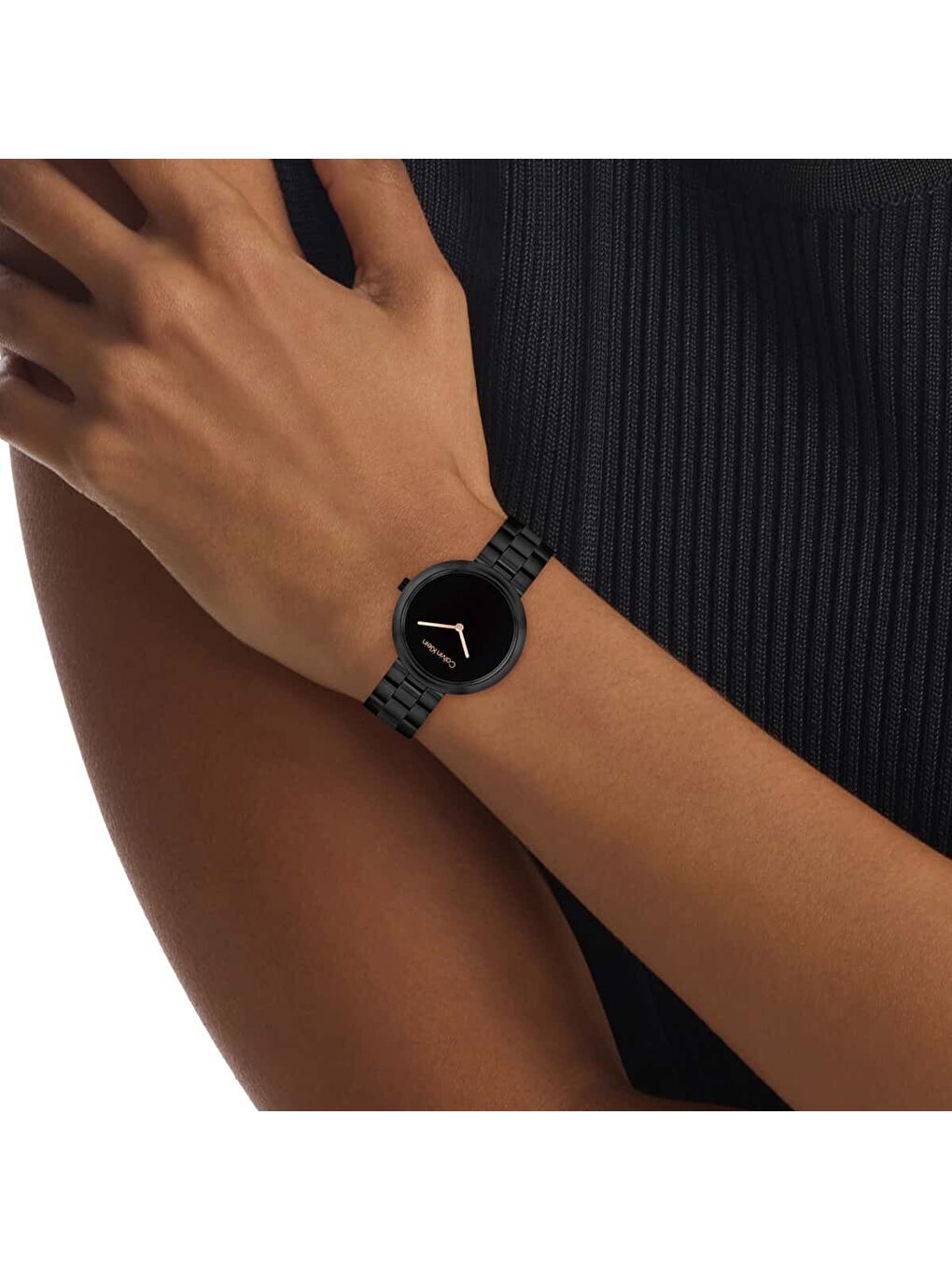 Siyah CK25100075 Kadın Kol Saati-3