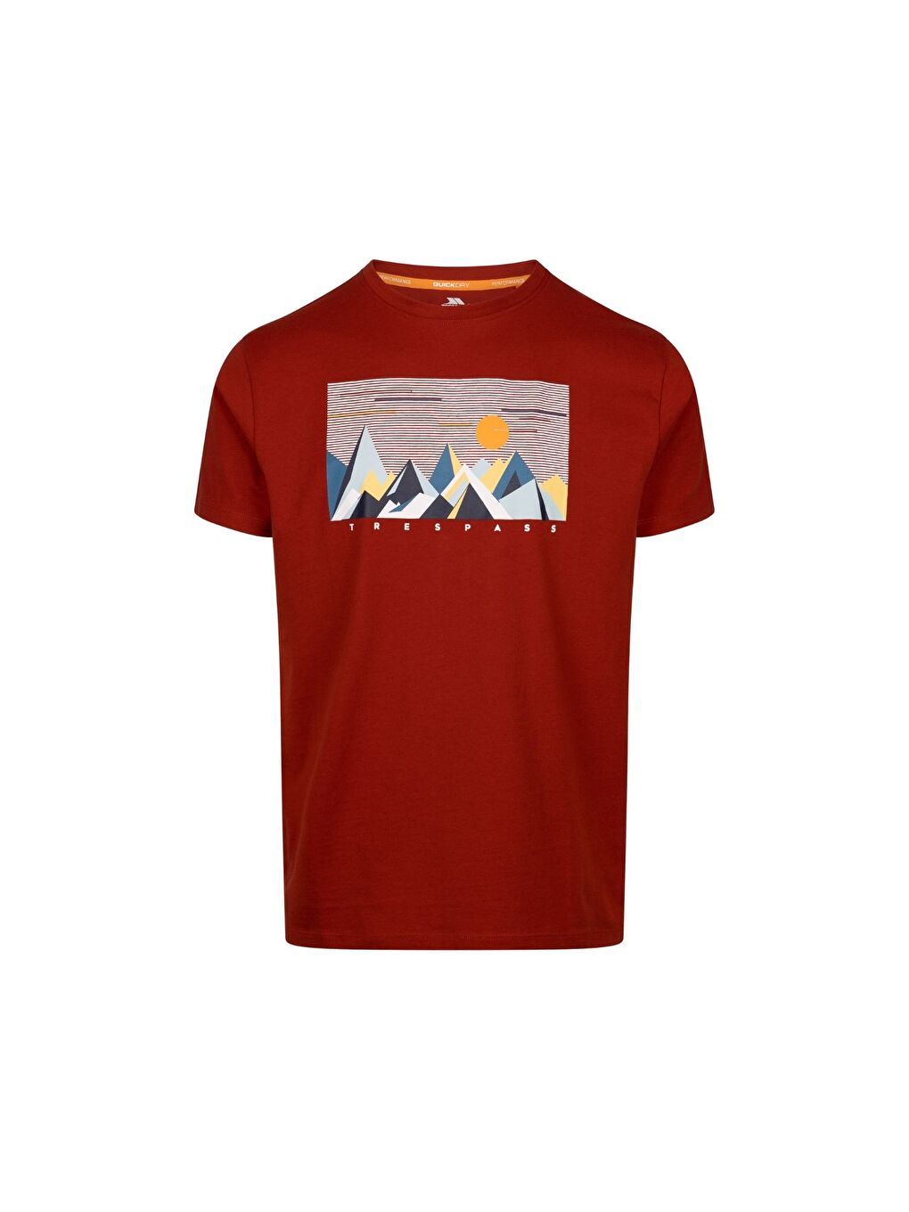 Ennadai - Casual Printed Tshirt Erkek Kırmızı Tişört