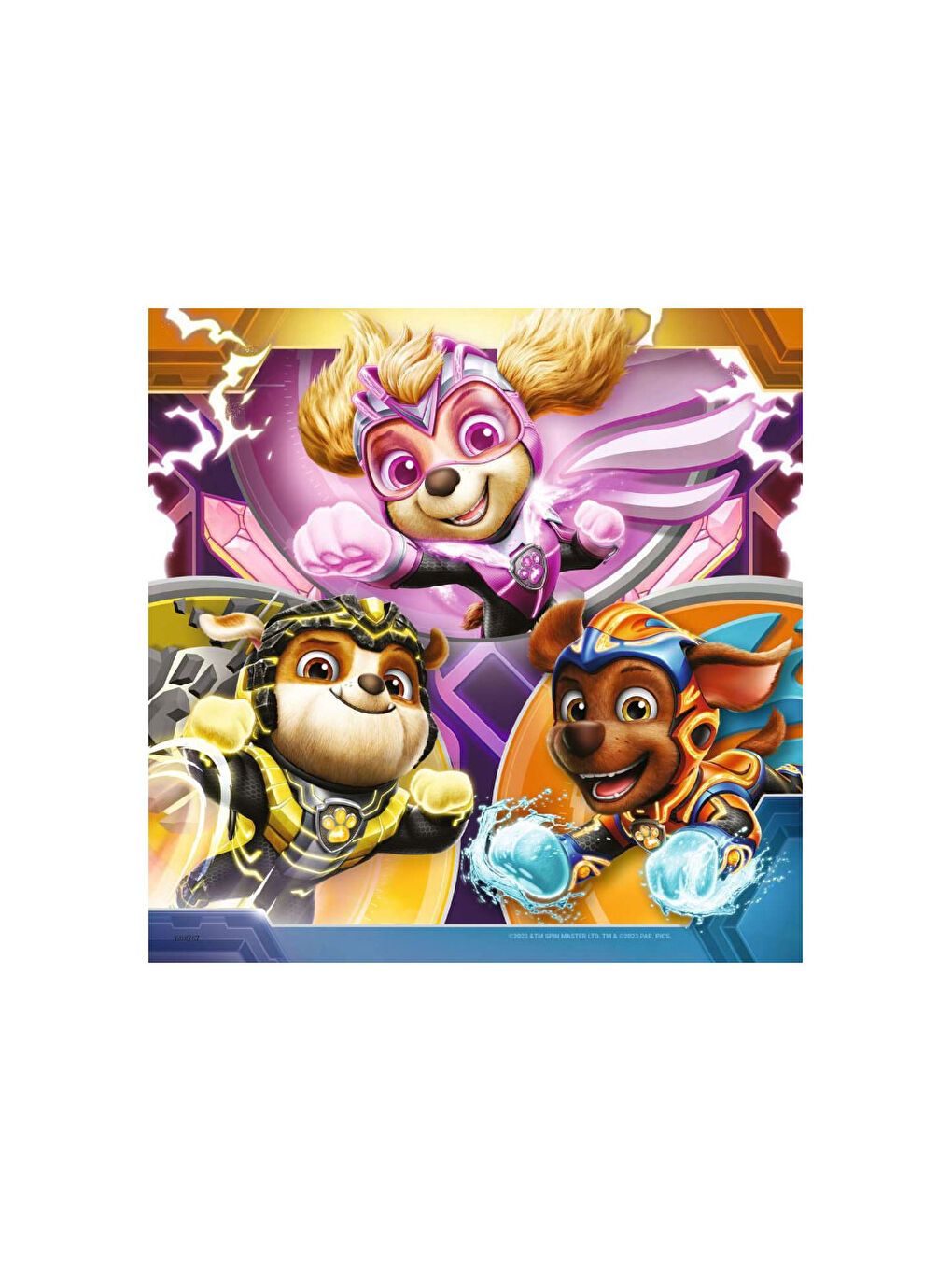 Çocuk Puzzle Paw Patrol 3x49 Parça 57085-3