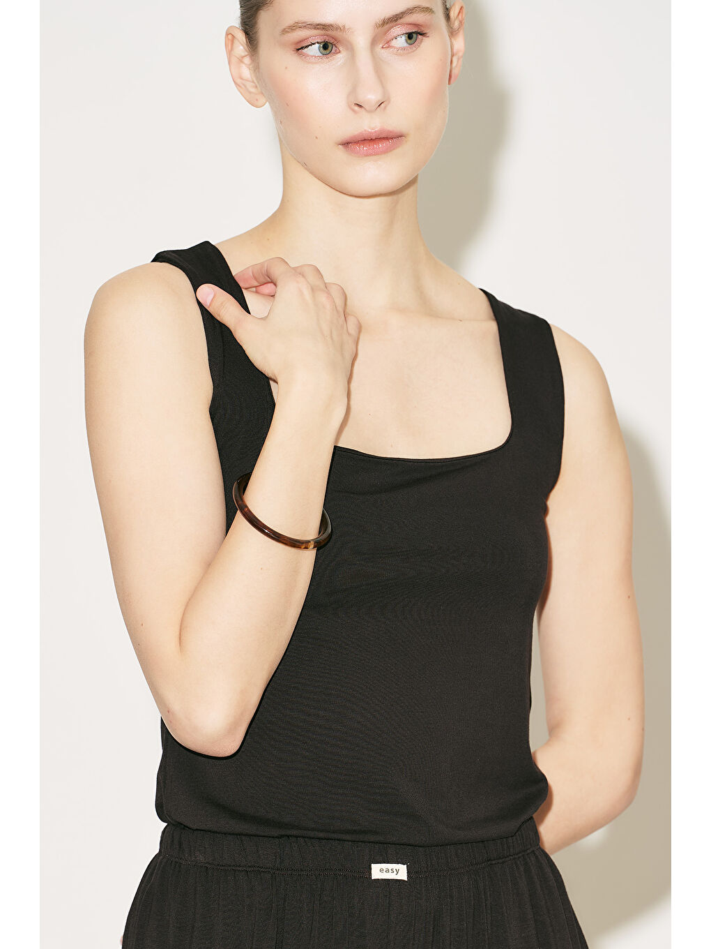 Kahverengi İnce Akrilik Bileklik Kahve-2