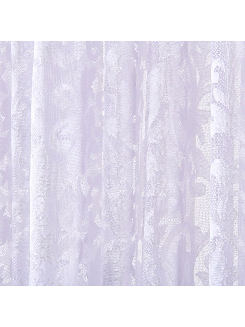 Evidea Soft Charlot Tül Perde - Beyaz - 300x270 cm - 2