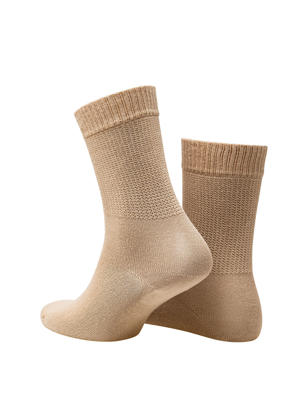 Bej Relax 2'li Uzun Çorap BEJ-3