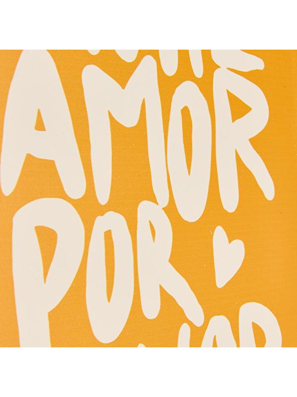 Deco More Amor Por Favor Pano - Sarı - 30x40 cm-2