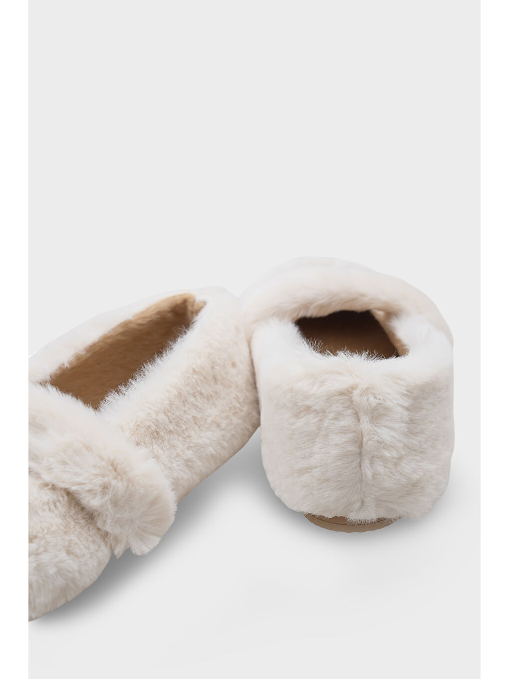 Bej Nonah Kürk Kadın Babet-3