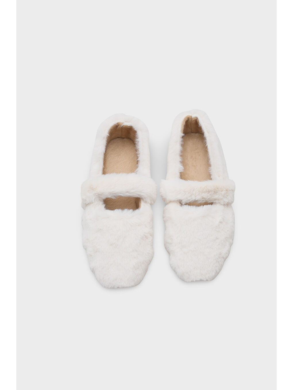 Bej Nonah Kürk Kadın Babet-4