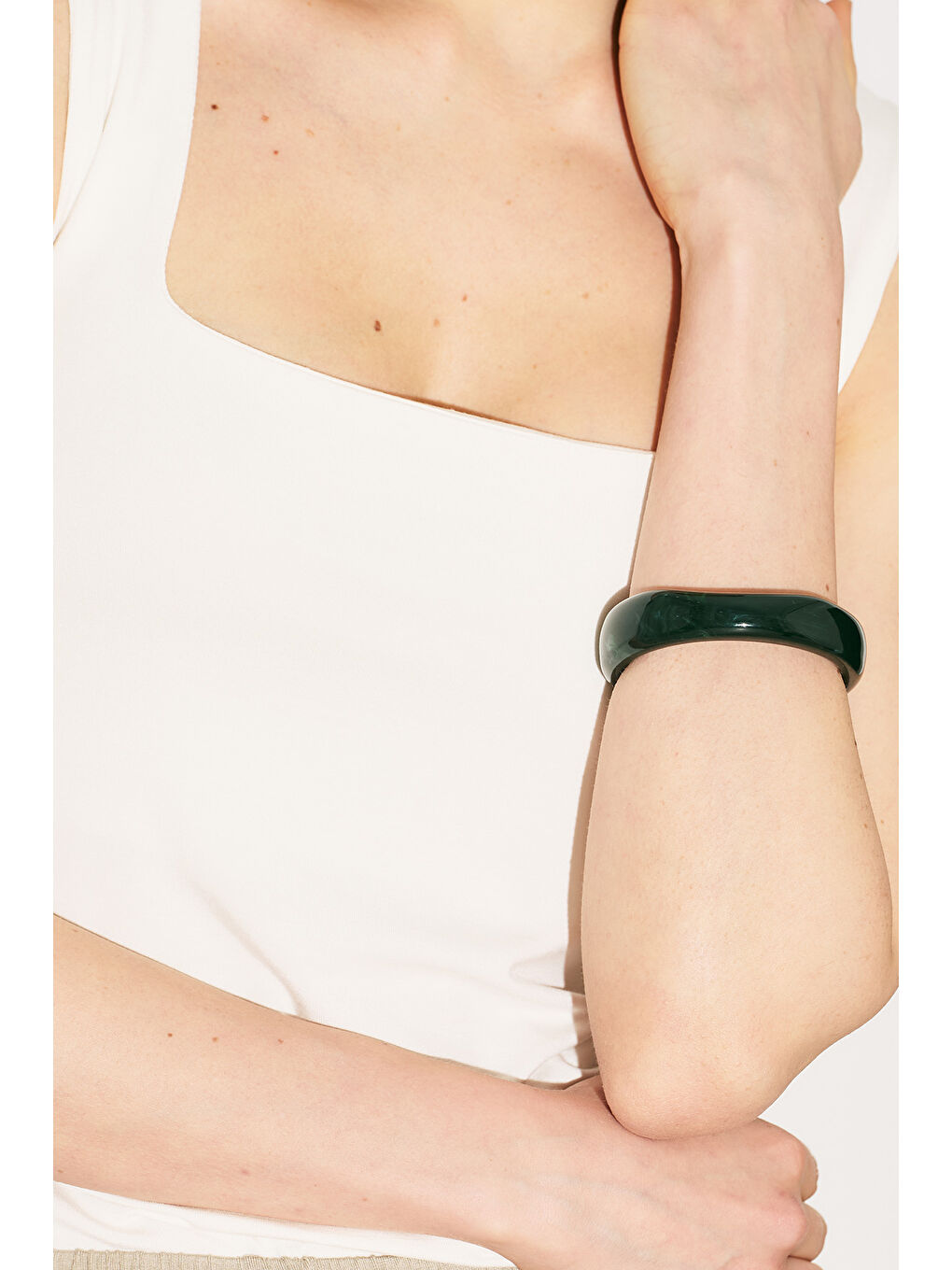 Forest Akrilik Bileklik Yeşil