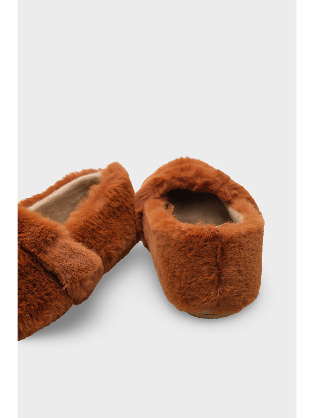 Kahverengi Nonah Kürk Kadın Babet-3