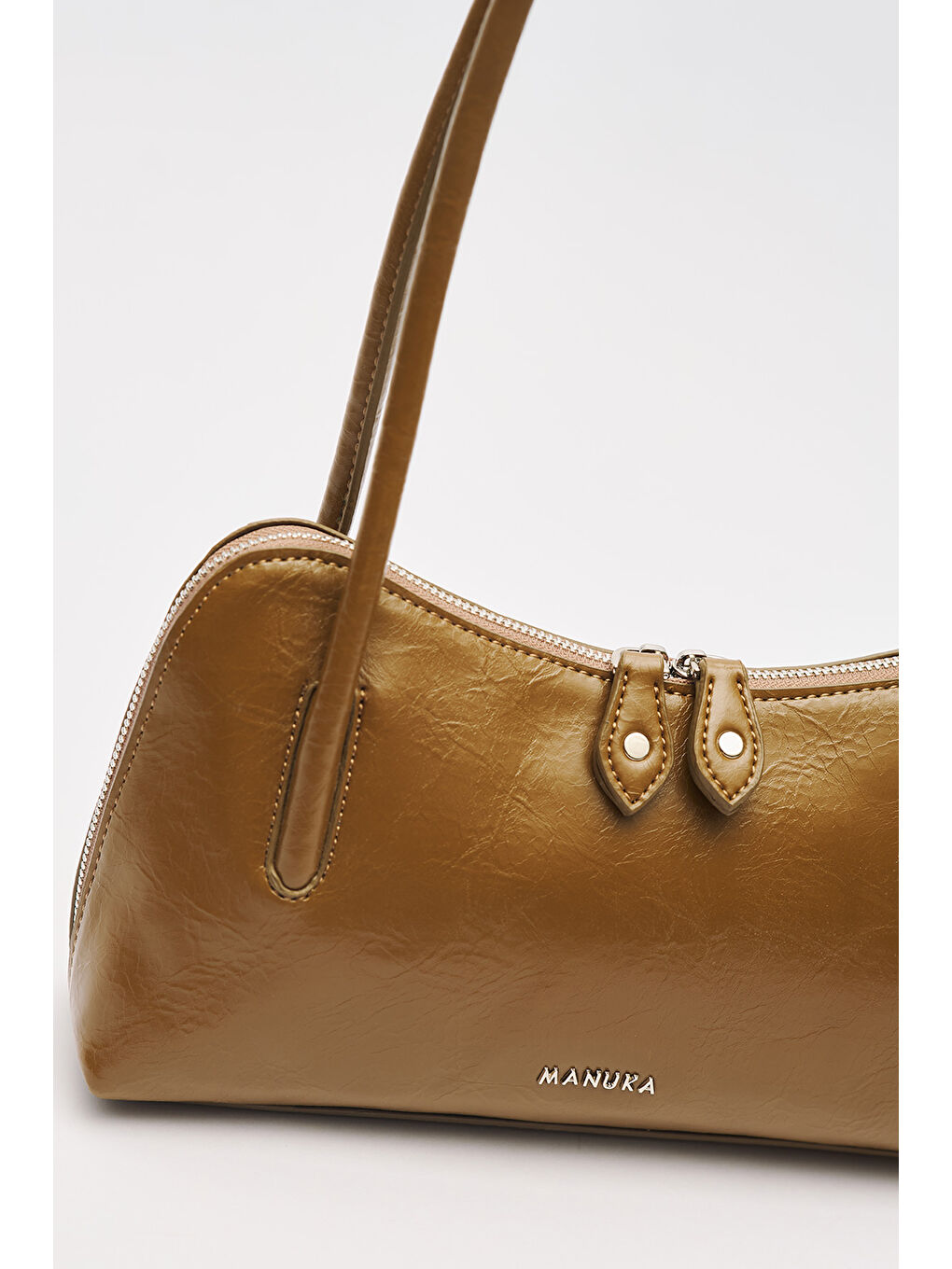 Bej Kera Mini Çanta Vizon-2