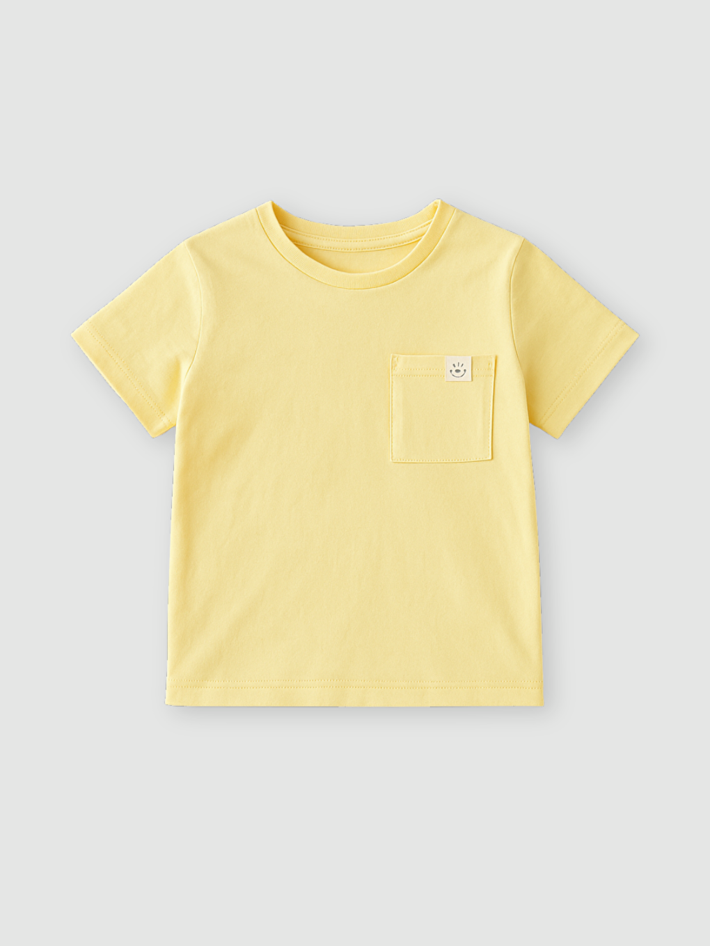 Sarı Bisiklet Yaka Erkek Çocuk Tişört ve Şort 2'li Takım-2