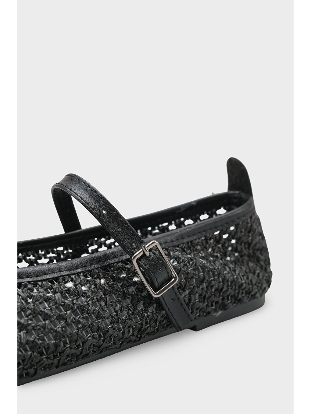 Siyah Carlina Barefoot Konfor Kadın Babet-2