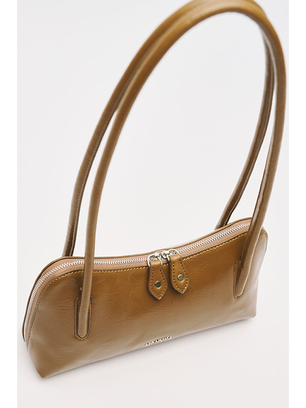 Bej Kera Mini Çanta Vizon-5