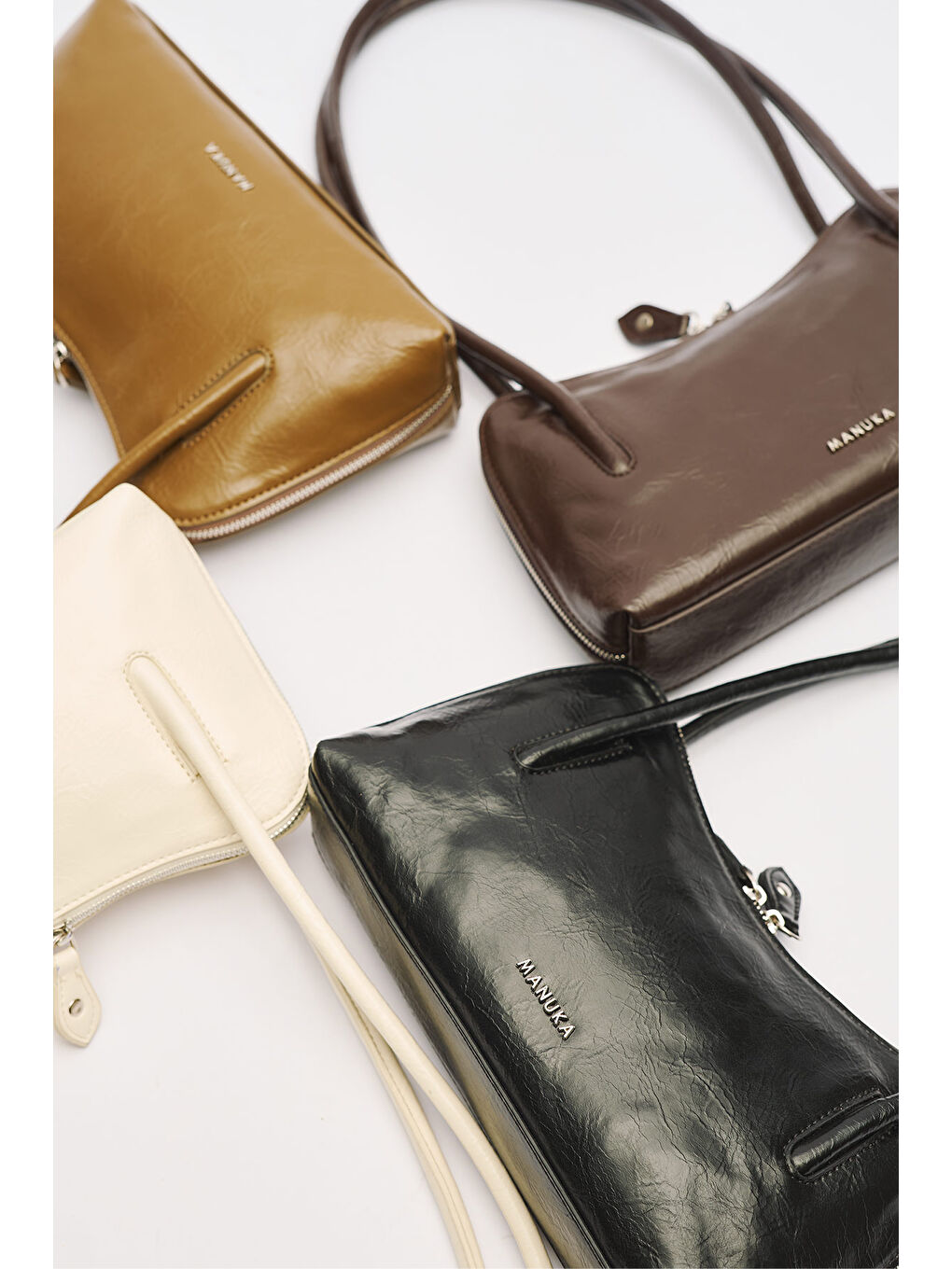 Bej Kera Mini Çanta Vizon-6